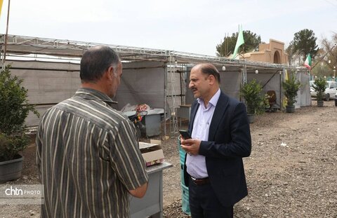 بازدید میدانی معاون میراث فرهنگی و معاون گردشگری استان یزد از روستای فهرج