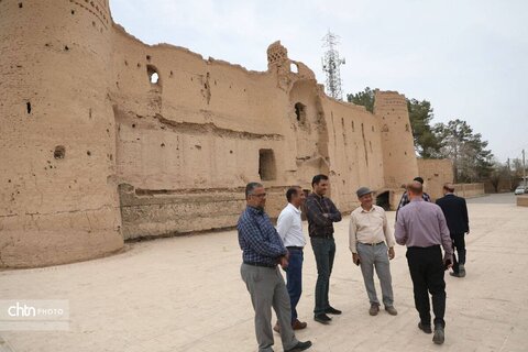 بازدید میدانی معاون میراث فرهنگی و معاون گردشگری استان یزد از روستای فهرج