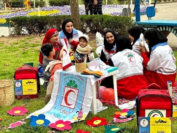 ارائه خدمات به بیش از ۲۴۶هزار کودک در پست‌های نوروزی جوانان هلال احمر مازندران