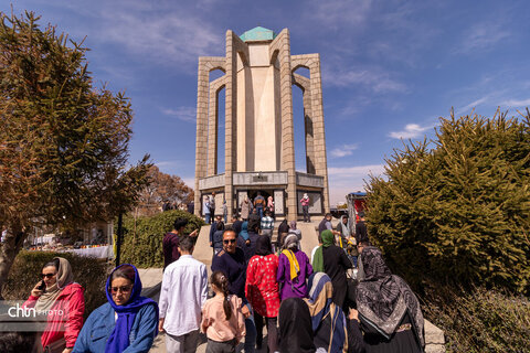 استقبال گردشگران نوروزی از جاذبه‌های همدان