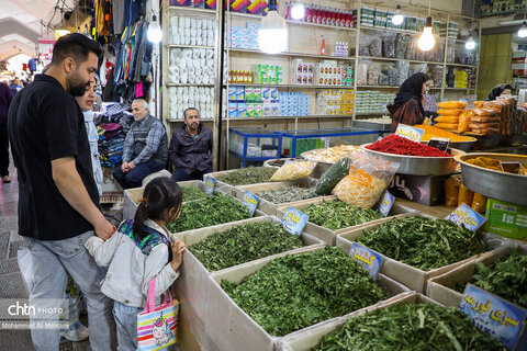 بازار اصفهان در ایام نوروز