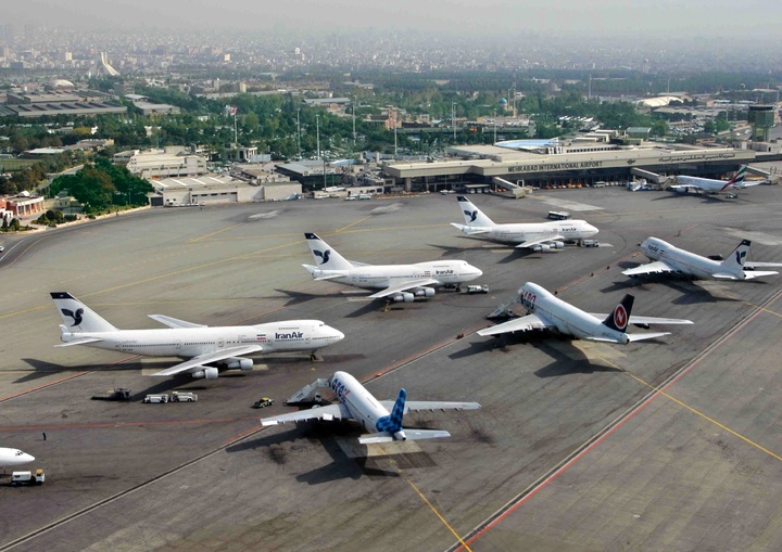 رشد ۲ درصدی پرواز و مسافر در فرودگاه‌های کشور/ فرودگاه‌های مهرآباد و شهید هاشمی نژاد پرترافیک‌ترین فرودگاه‌های کشور