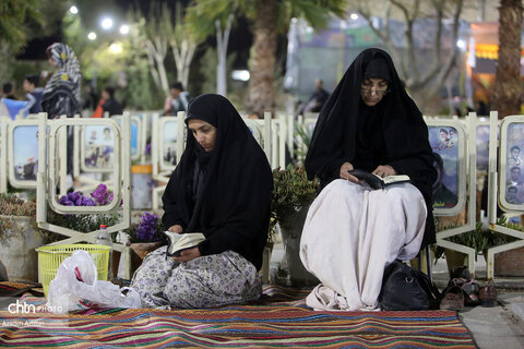 شب قدر نوزده رمضان 1403 در گلستان شهدا اصفهان