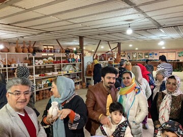 بیش از  ۲۱۰۷ نفر از کارگاه‌های روستای ملی سفال در مازندران بازدید کردند