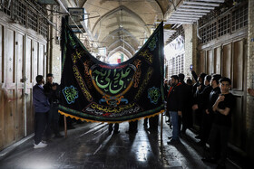 مراسم عزاداری شهادت مولای متقیان در بازار اصفهان