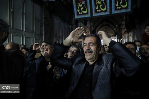 مراسم عزاداری شهادت مولای متقیان در بازار اصفهان