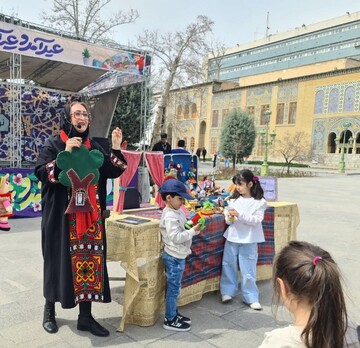 نوروزگاه مجموعه ثبت جهانی کاخ گلستان برپا شد
