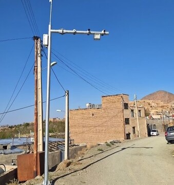 نصب دوربین‌های پایش تصویری در روستای هدف گردشگری قلعه بالا شاهرود