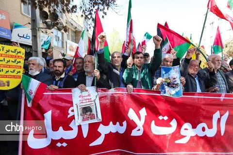 راهپیمایی روز قدس در زنجان
