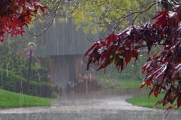 بارش باران در غرب و شمال غرب