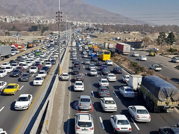 تردد ۸۰۰هزار خودرو در محورهای خوزستان در عید فطر امسال