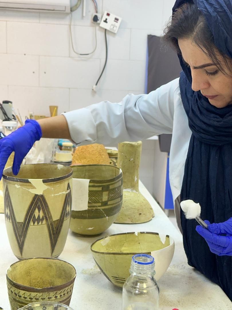 ۷۰ اثر موزه شوش مرمت شد