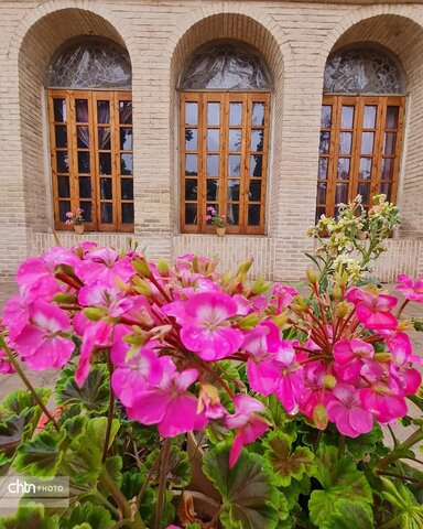 بارش رحمت الهی با هوایی دل انگیز  و با طراوت بهاری در  میراث فرهنگی یزد