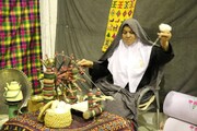 برگزاری جشنواره باسلق و کاچی در شهر نیم ور