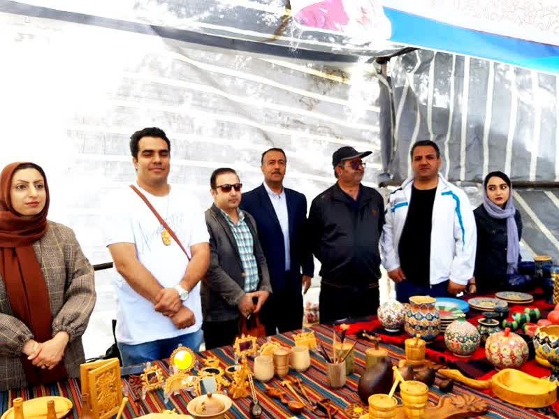 نمایشگاه صنایع‌دستی در شهرستان ابهر برگزار شد
