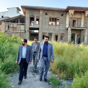 بازدید مدیرعامل صندوق توسعه و احیا از بناهای تاریخی استان گلستان