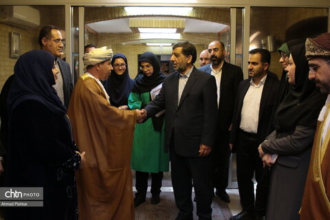 دیدار وزیر توسعه اجتماعی عمان با مهندس ضرغامی
