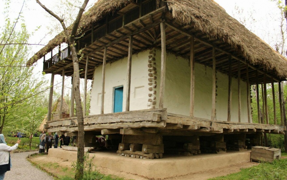 کاربری فضاها در یک خانههای روستایی