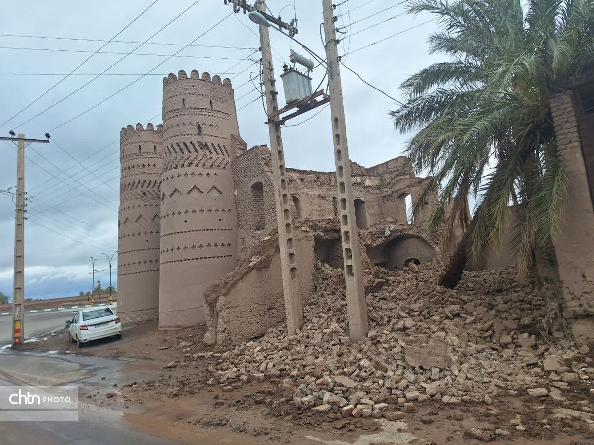 بارندگی‌های اخیر بیش از ۴۰۰ میلیارد ریال به بناهای تاریخی کرمان خسارت زد