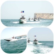 برگزاری گشت دریایی در خلیج فارس