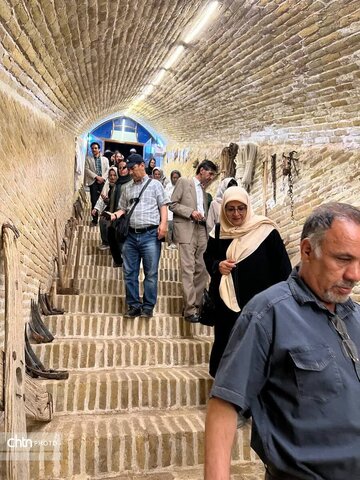 بازدید اساتید برجسته دانشگاه فردوسی مشهد از جاذبه های گردشگری شهرستان اردکان