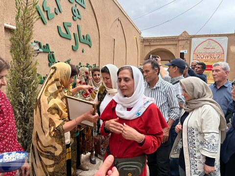 بازدید اساتید برجسته دانشگاه فردوسی مشهد از جاذبه های گردشگری شهرستان اردکان