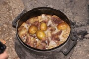 جشنواره غذای محلی قلیف چال در جاجرم خراسان شمالی برگزار شد