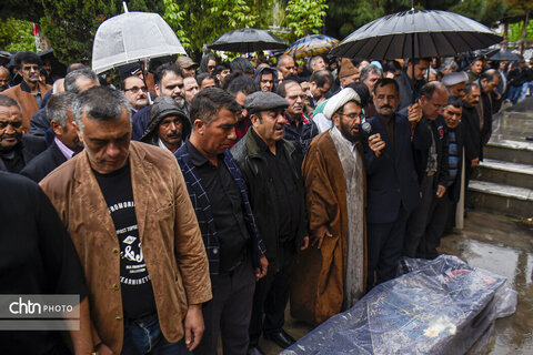 مراسم تشییع پیکرخنیاگر نغمه‌ها و آیین‌های مذهبی خراسان شمالی