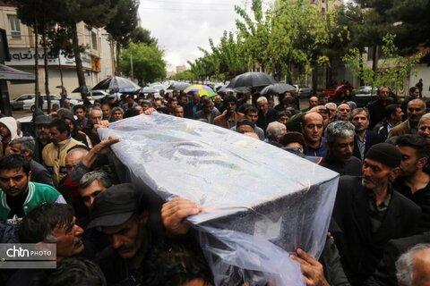 مراسم تشییع پیکرخنیاگر نغمه‌ها و آیین‌های مذهبی خراسان شمالی