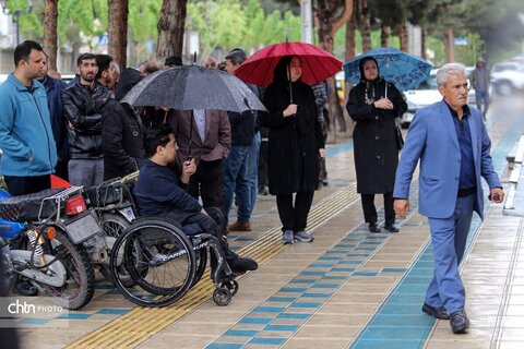 مراسم تشییع پیکرخنیاگر نغمه‌ها و آیین‌های مذهبی خراسان شمالی