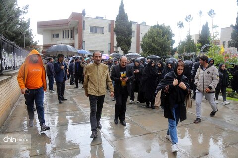 مراسم تشییع پیکرخنیاگر نغمه‌ها و آیین‌های مذهبی خراسان شمالی