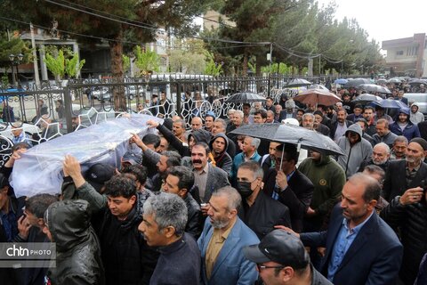 مراسم تشییع پیکرخنیاگر نغمه‌ها و آیین‌های مذهبی خراسان شمالی