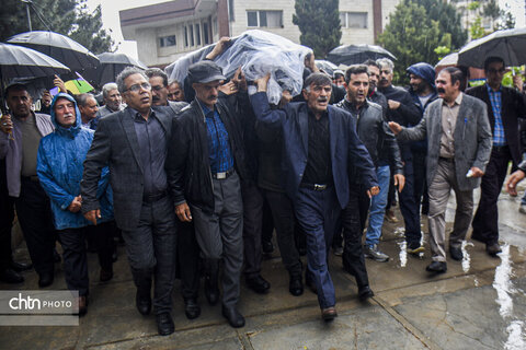 مراسم تشییع پیکرخنیاگر نغمه‌ها و آیین‌های مذهبی خراسان شمالی