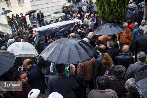 مراسم تشییع پیکرخنیاگر نغمه‌ها و آیین‌های مذهبی خراسان شمالی