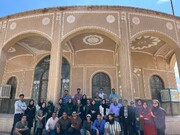 بازدید آموزشی راهنمایان تور یزد از بافت تاریخی شاهدیه