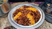 جشنواره غذاهای سنتی قزوین در روز پنجاه‌به‌در