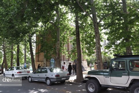 بازدید خبرنگاران و فعالان فضای مجازی  به مناسبت هفته مراغه از آثار تاریخی مراغه