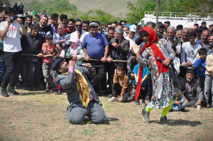 برگزاری رویداد سالانه «قیرخ‌بئش» در روستای دولت‌آباد مرند