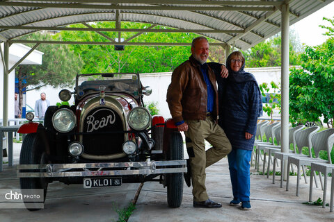 خودروی تاریخی زوج جهانگرد استرالیایی