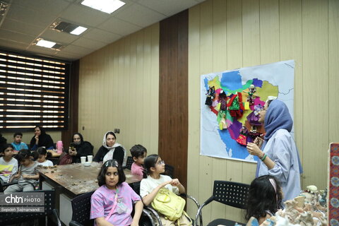 کارگاه آموزشی عروسک‌های باستانی و محلی خوزستان