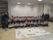 برگزاری کارگاه نقاشی ویژه کودکان در شهرستان شیروان خراسان شمالی