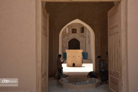 بازدید از بقعه شاه محمود و مسجد بندر آباد شهرستان اشکذر