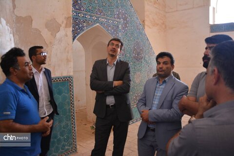 بازدید از بقعه شاه محمود و مسجد بندر آباد شهرستان اشکذر