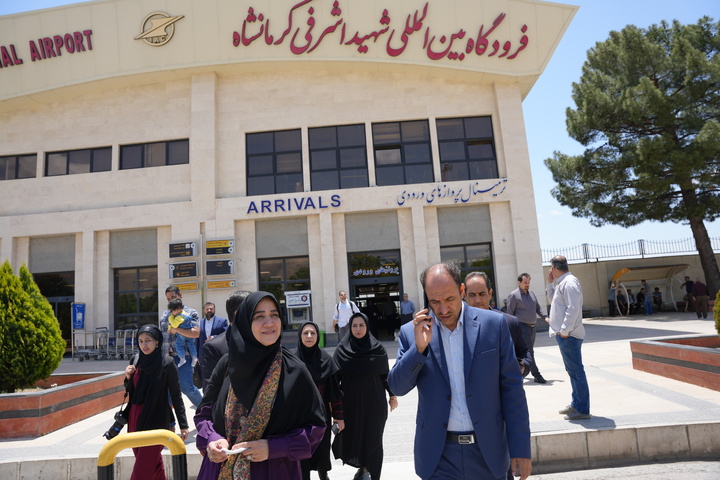 معاون صنایع‌دستی کشور وارد کرمانشاه شد