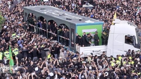 مراسم تشییع و تدفین پیکر شهید جمهور آیت‌الله رئیسی در مشهد