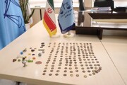 کشف ۱۷۹ قطعه سکه طلا و مسی تاریخی در آذربایجان‌غربی 