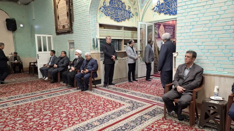 مراسم یادبود و بزرگداشت مقام شهیدان خدمت در مهدیه مشهد برگزار شد