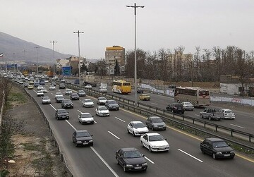 ترافیک در جاده‌های زنجان افزایش یافت