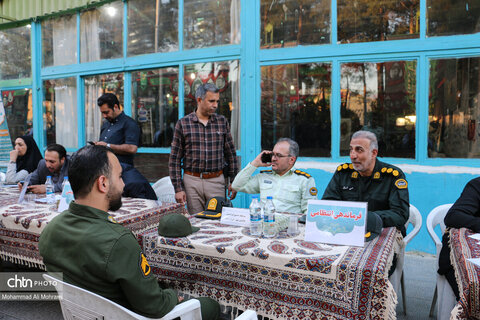 برگزاری میز خدمت ئستگاه های اجرایی در خیمه گلستان شهدا اضفهان