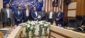 شهرداران منتخب در حوزه ستاد خدمات سفر استان تجلیل شدند